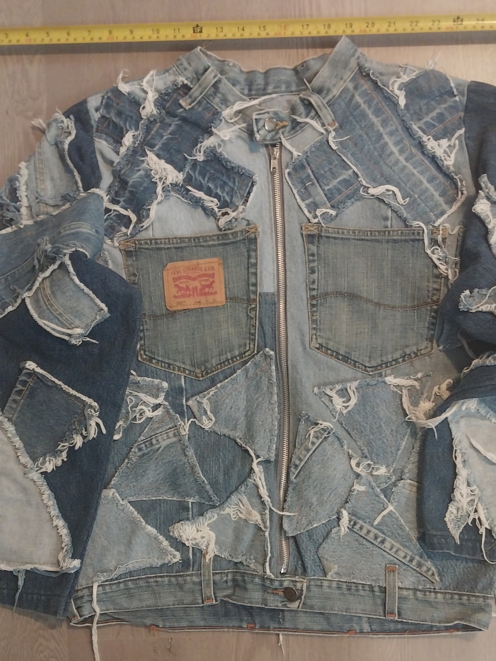 Levi's Jacket Unisex Upcycled Denim